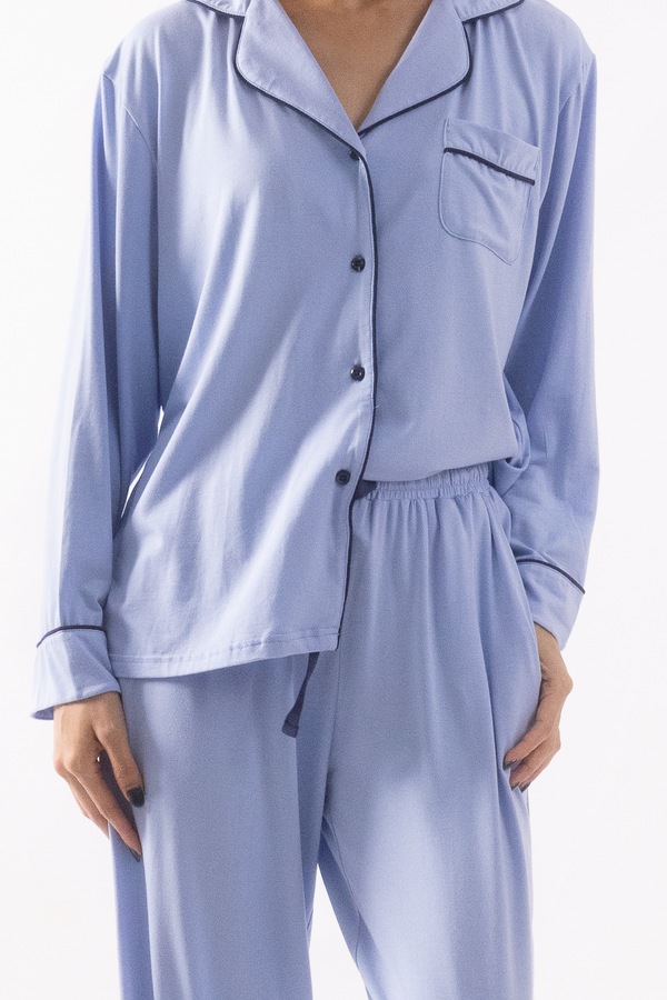Unisex Bamboo Cloud PJ Set (Long Sleeve + Long Pants)