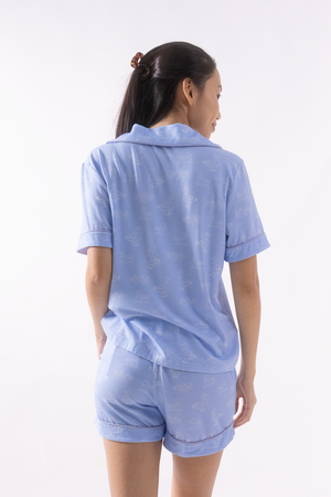 Soft Quacks Cloud PJ Set – Short Sleeve Top + Shorts