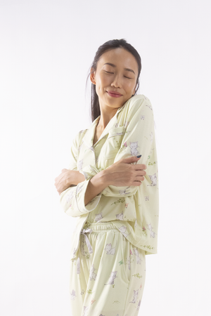 Kitten Meadow Adult Cloud PJ Long Sleeve Set