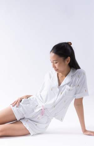 Up, Little Bear Adult PJ Short Sleeve Set