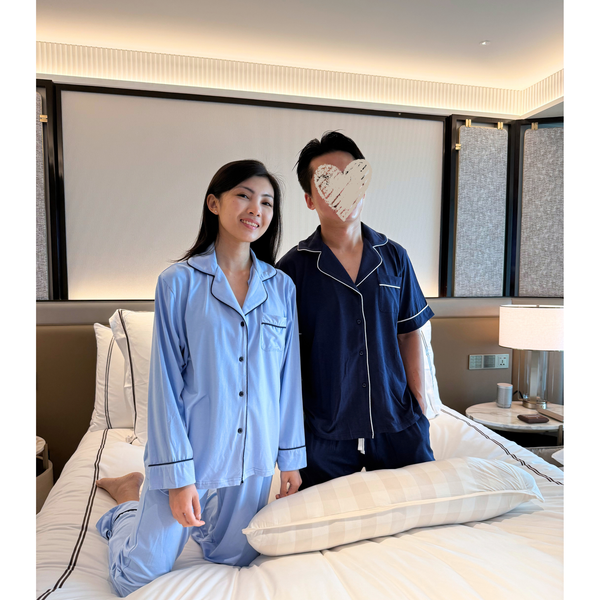 Unisex Bamboo Cloud PJ Set (Long Sleeve + Long Pants)