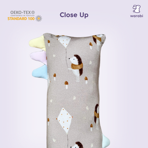 Autumn Hedgehog Snuggle Bamboo Pillow