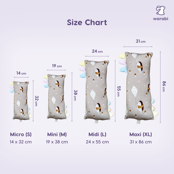 Autumn Hedgehog Snuggle Bamboo Pillow