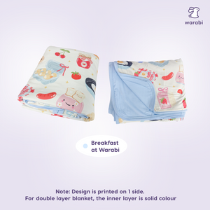 Bamboo Snuggle Blanket – Ultra-Soft, Breathable, Baby-Safe, Lightweight & Cozy for All Temperature