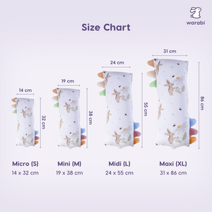 Bunny Blooms Snuggle Bamboo Pillow