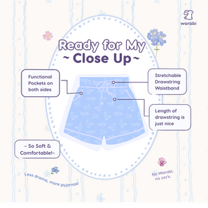 Pinkbell Padded Short Sleeve + Shorts Cloud PJ Set