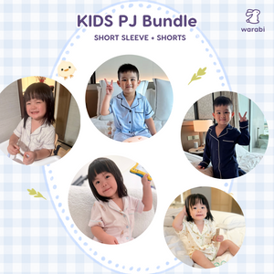 [BUNDLE] Kids Short Sleeve Bamboo Cloud PJ Set
