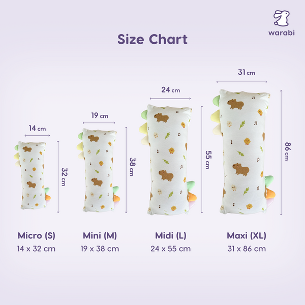 Capybara Chill Snuggle Bamboo Pillow