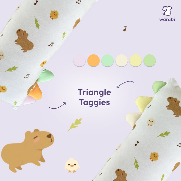 Capybara Chill Snuggle Bamboo Pillow