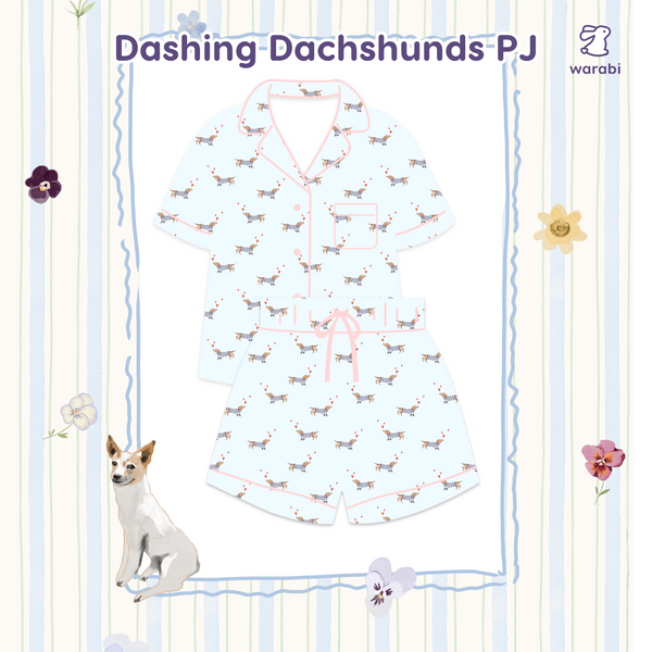 [BUNDLE of 3] Cloud PJ Set — Short Sleeve Top and Bottoms