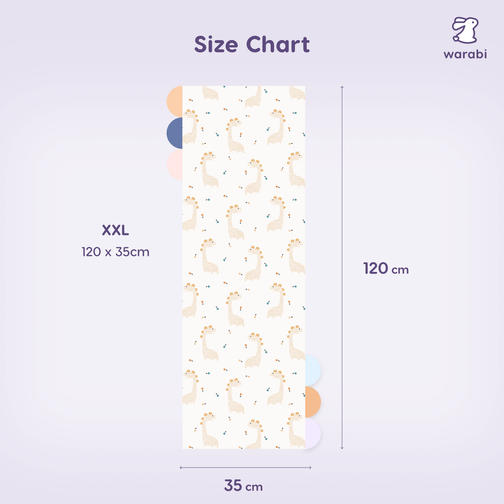 Dino Parade Snuggle Bamboo Pillow