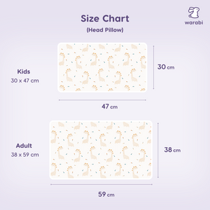 Dino Parade Snuggle Bamboo Pillow