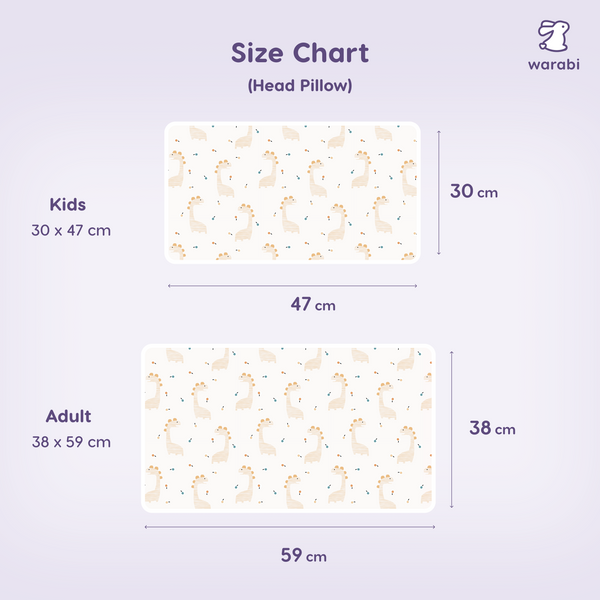 Dino Parade Snuggle Bamboo Pillow