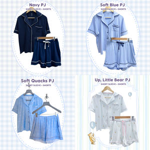[BUNDLE] Kids Short Sleeve Bamboo Cloud PJ Set