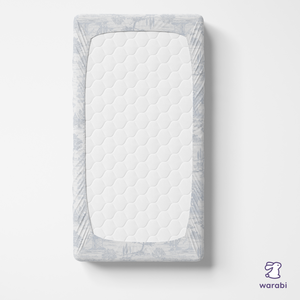 Bamboo Cot Sheets for Babies & Toddlers | Ultra Soft Cooling Fitted Crib Mattress Cover | Breathable Bamboo Baby Bedding