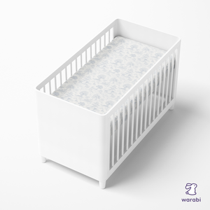 Bamboo Cot Sheets for Babies & Toddlers | Ultra Soft Cooling Fitted Crib Mattress Cover | Breathable Bamboo Baby Bedding