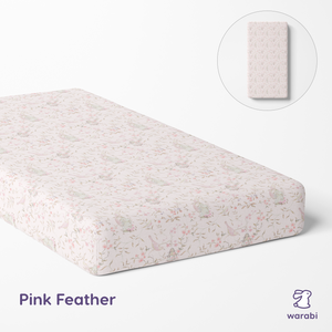 Bamboo Cot Sheets for Babies & Toddlers | Ultra Soft Cooling Fitted Crib Mattress Cover | Breathable Bamboo Baby Bedding