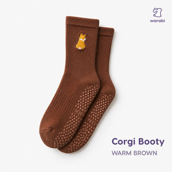 Pilates Grip Socks 🧦 | Non-Slip Anti-Skid Socks with Arch Support & Cushioned Half-Terry Sole | Yoga, Barre, Pilates & Studio Workout Socks for Women