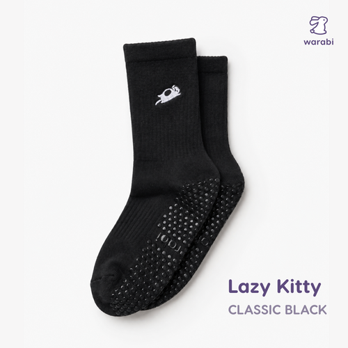 Pilates Grip Socks 🧦 | Non-Slip Anti-Skid Socks with Arch Support & Cushioned Half-Terry Sole | Yoga, Barre, Pilates & Studio Workout Socks for Women