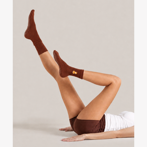 Pilates Grip Socks 🧦 | Non-Slip Anti-Skid Socks with Arch Support & Cushioned Half-Terry Sole | Yoga, Barre, Pilates & Studio Workout Socks for Women
