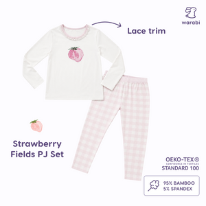 Warabi Kids Bamboo Long Sleeve 2 piece Pyjamas