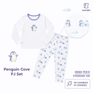 Warabi Kids Bamboo Long Sleeve 2 piece Pyjamas