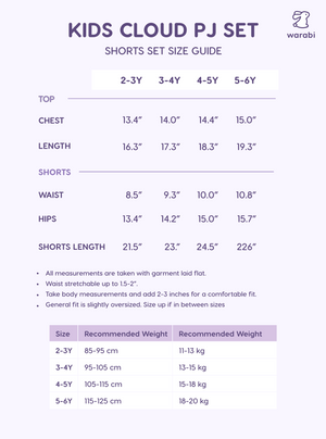 Capybara Chill Cloud PJ Set – Short Sleeve Top + Shorts