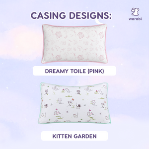 [BRADPAPA BUNDLE] BREAKFAST KIDS HEAD PILLOW + CASING
