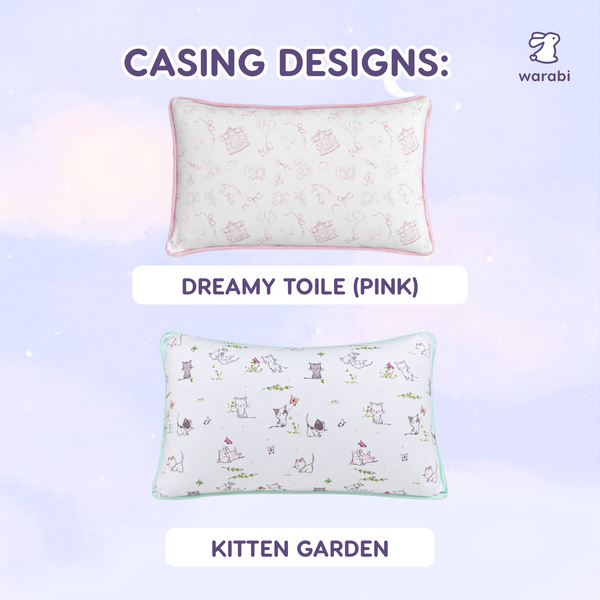 [BRADPAPA BUNDLE] BREAKFAST KIDS HEAD PILLOW + CASING