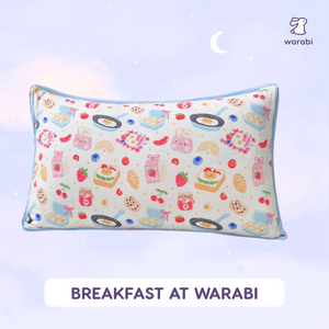 [BRADPAPA BUNDLE] BREAKFAST KIDS HEAD PILLOW + CASING