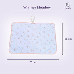 Waterproof Diaper Mat – Padded, Foldable, Leak-Proof Design & Gentle on Skin