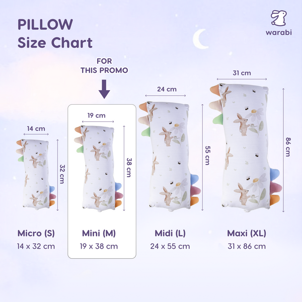 [BRADPAPA] M PILLOW + CASING  (20% OFF)