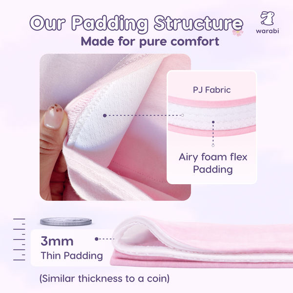 Pinkbell Padded Short Sleeve + Shorts Cloud PJ Set