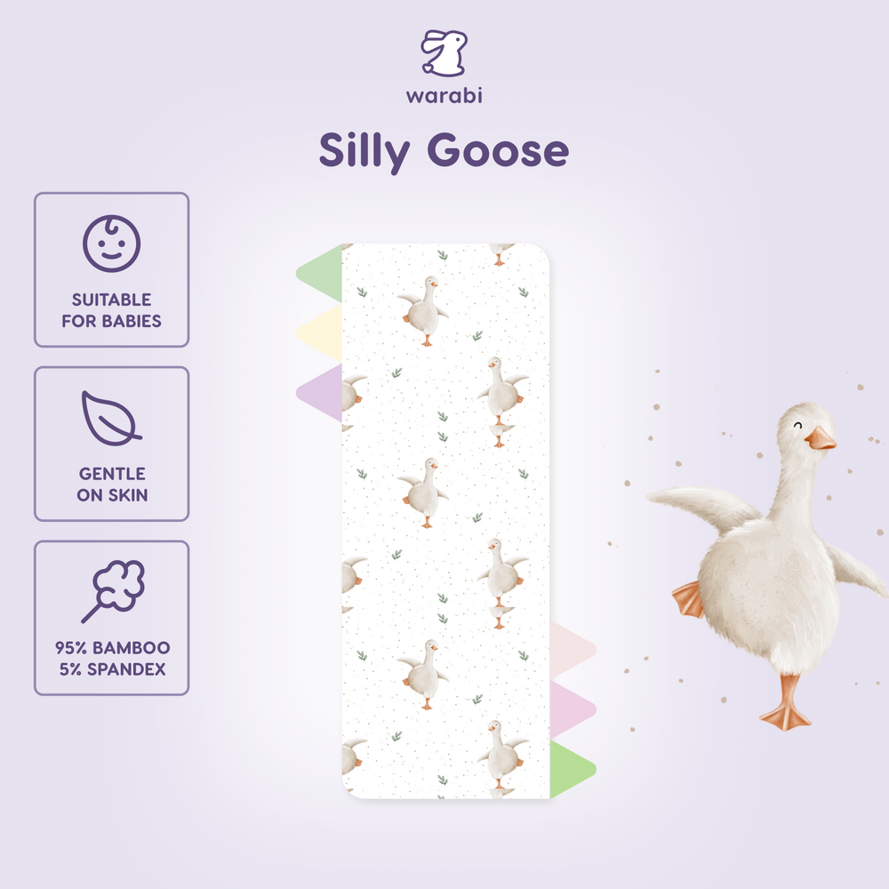 Silly Goose Snuggle Bamboo Pillow