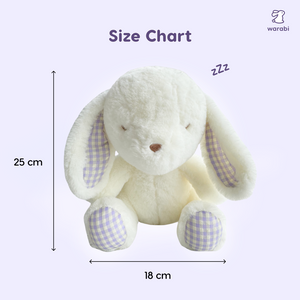 Bunabi Plushie – Warabi’s Snuggliest Mascot Ultra-Soft Minky Fur