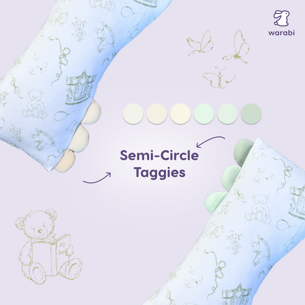 Dreamy Toile (Sage Green) Snuggle Bamboo Pillow