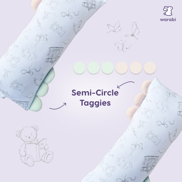 Dreamy Toile (Grey) Snuggle Bamboo Pillow