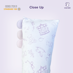 Dreamy Toile (Lavender) Snuggle Bamboo Pillow