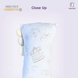 Dreamy Toile (Taupe) Snuggle Bamboo Pillow