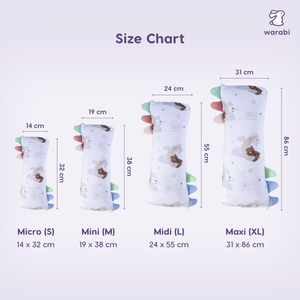 Teddy Dreamland Snuggle Bamboo Pillow