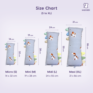 Tippy Terrier Snuggle Bamboo Pillow