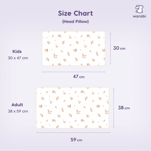 Whimsy Meadow Snuggle Bamboo Pillow