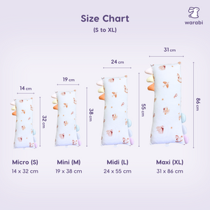 Whimsy Meadow Snuggle Bamboo Pillow