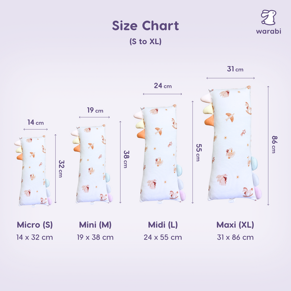 Whimsy Meadow Snuggle Bamboo Pillow