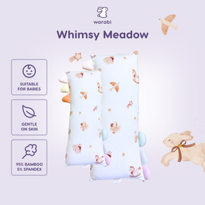 Whimsy Meadow Snuggle Bamboo Pillow