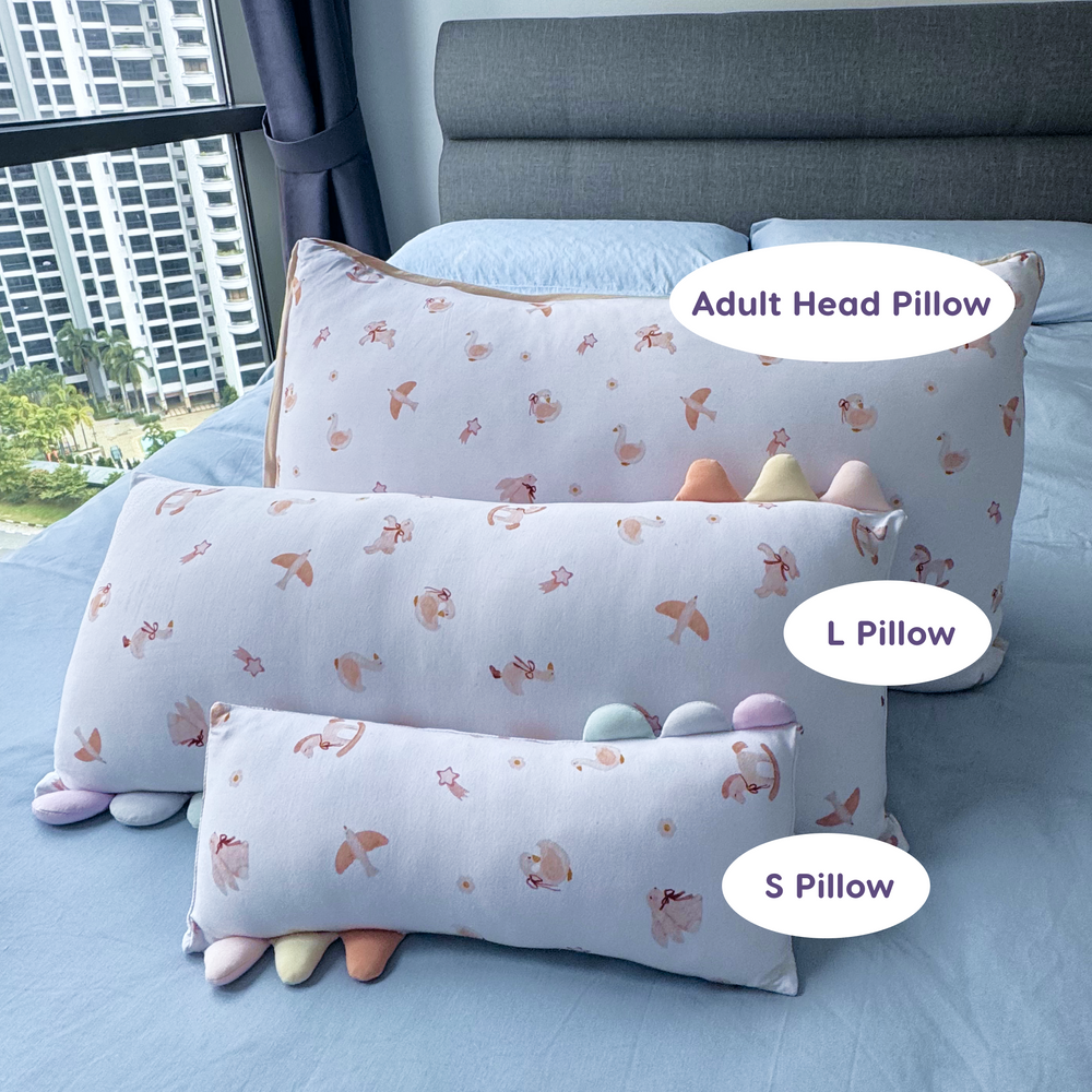 Whimsy Meadow Snuggle Bamboo Pillow