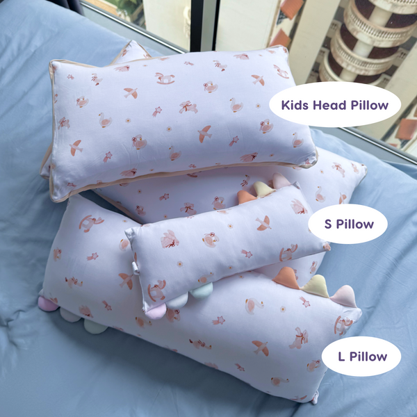 Whimsy Meadow Snuggle Bamboo Pillow