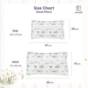 Wildflower Kitten Bamboo Snuggle Pillow