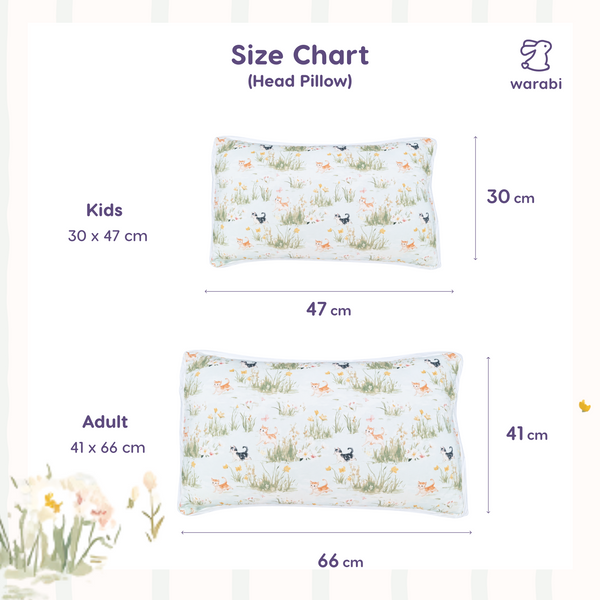 Wildflower Kitten Bamboo Snuggle Pillow
