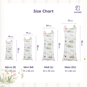 Wildflower Kitten Bamboo Snuggle Pillow